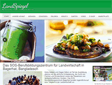 Tablet Screenshot of landspiegel.de